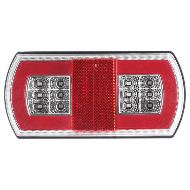 FEU Arriere Droit Rectangle 4 Fonctions LED 12-24V référence fournisseur 1216775B